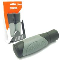 Velo handvat kraton/gel 125mm, zwart/grijs - thumbnail