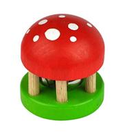 Voggenreiter 1121 Belli paddenstoelbel rood-groen - thumbnail