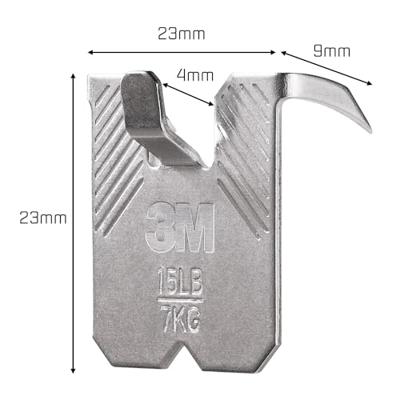 Haak voor ophanging 3M 7 kg (2 Stuks)