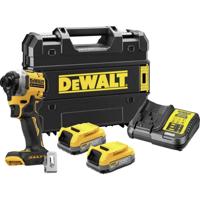 DeWALT DCF850E2T Compacte accu slagschroevendraaier 205Nm 18V XR 1.7Ah POWERSTACK in TSTAK - thumbnail