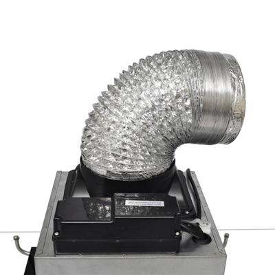 VidaXL Afzuigkap voor kookeiland met lcd-scherm