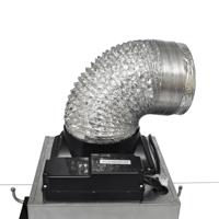 VidaXL Afzuigkap voor kookeiland met lcd-scherm - thumbnail