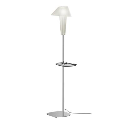 Wever & Ducre - Rever 1.0 L Vloerlamp Wit / Chroom Wever & Ducre - Rever 1.0 L Vloerlamp Wit / Chroom