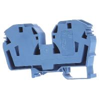 WAGO 285-634 Doorgangsklem 16 mm Spanveer Toewijzing: N Blauw 15 stuk(s)