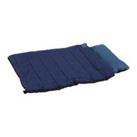 Zolux bivouak hondendeken / slaapzak 2in1 blauw - thumbnail