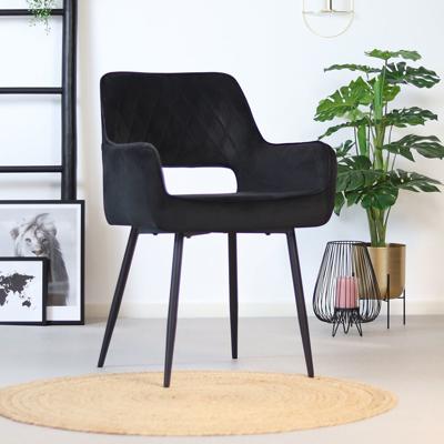 Jesper Home Kushi eetkamerstoel Trouty Tinge cross gold