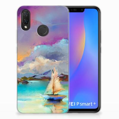 Hoesje maken Huawei P Smart Plus Boat Hoesje maken Huawei P Smart Plus Boat
