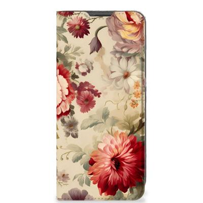 Smart Cover voor OnePlus 10 Pro Bloemen Smart Cover voor OnePlus 10 Pro Bloemen