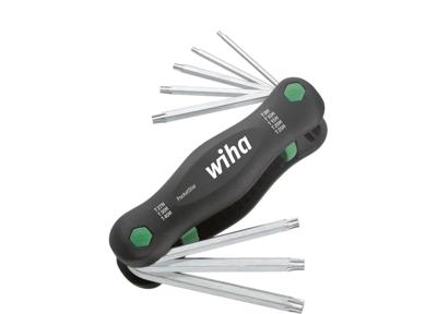Wiha Multitool PocketStar | TORX® | Tamper Resistant (met boring) | 8-delig | SB-versie | met euroslot ophanger - 25166 - 25166 Wiha Multitool PocketStar | TORX® | Tamper Resistant (met boring) | 8-delig | SB-versie | met euroslot ophanger - 25166 - 25166