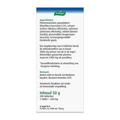 A.Vogel Passiflora Rustgevende* Tabletten