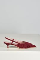 Odare pumps Emily camoscio bordeaux - thumbnail