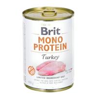 Brit Mono Protein kalkoen natvoer hond 12 x 400 g - thumbnail