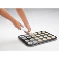 Zenker mini muffinbakvorm 24 stuks black metallic - thumbnail
