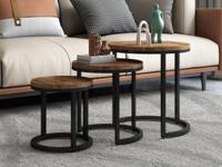 Set van 3 bijzettafels PLONA mangolia - thumbnail