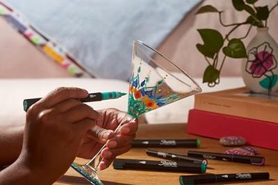 Creatieve marker sharpie 5st assorti