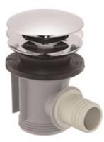 Hansgrohe afvoergarnituur afvoerplug voor baden, chroom - thumbnail