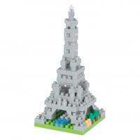Nanoblock - Bandai - NB057 - Eiffeltoren - 500 stukjes - DIY - Vanaf 8 jaar - thumbnail