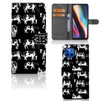 Motorola Moto G 5G Plus | Telefoonhoesje | Met pasjeshouder | Koetjes - thumbnail