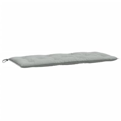 VidaXL Tuinbankkussens 2 st 120x50x7 cm stof gemêleerd lichtgrijs VidaXL Tuinbankkussens 2 st 120x50x7 cm stof gemêleerd lichtgrijs