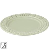 J-Line bord groen 20 cm | 8 stuks - thumbnail