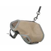 TRIXIE SOFTTUIG KAT MET RIEM TAUPE 24-42X120 CM - thumbnail