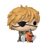 Funko Pop! figuur Chainsaw Man Denji with Pochita - thumbnail
