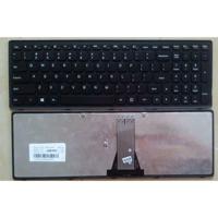 Notebook keyboard for Lenovo IdeaPad G500S G505S S500 Z510 Flex 15 black frame - thumbnail