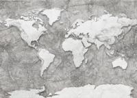Komar Home; Komar Colours Fotobehang World Relief - X7-1007 - thumbnail