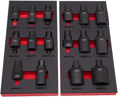 Bikeservice "poolwieltrekker" module-inlay moduleinl bst remover pol inside 16tlg