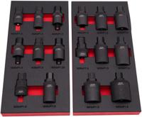 Bikeservice "poolwieltrekker" module-inlay moduleinl bst remover pol inside 16tlg - thumbnail