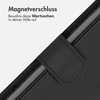 Accezz Wallet Case voor Samsung Galaxy A13 (4G) Telefoonhoesje Zwart - thumbnail