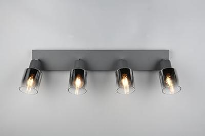 Trio 4-lichts plafondlampCadiz zwart - R81784042