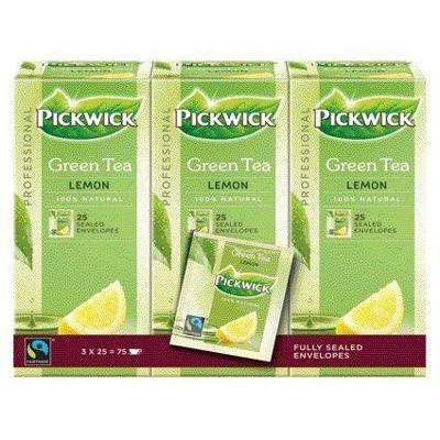 Thee Pickwick Fair Trade green lemon 25x1.5gr