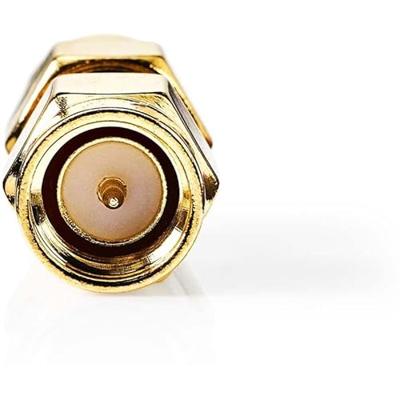 SMA-Adapter | SMA Male | SMA Male | Verguld | 50 Ohm | Recht | Koper | Goud | 2 Stuks