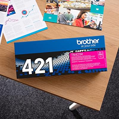 Originele Toner Brother TN-421M Zwart Magenta - thumbnail