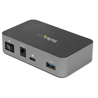 StarTech.com USB-C hub met 4 poorten, 10 Gbps, 3 USB-A en 1 USB-C, voeding (HB31C3A1CS) - thumbnail