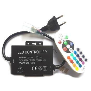 Controller RGB Neon Flex Ledstrip 230 Volt - RF - 1500W