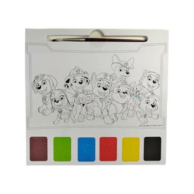 Paw Patrol Waterverfblok 20 vel 20x20cm
