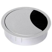Bachmann 930.300 Kabeldoorvoering Rond Diameter montagegat 80 mm Zinkspuitgietwerk Zilver 1 stuk(s) - thumbnail