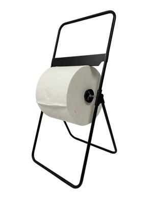 Poetspapierdispenser euro products v1 zwart