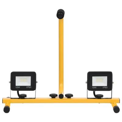 VidaXL Spotlight met handvat led 2x10 w koudwit VidaXL Spotlight met handvat led 2x10 w koudwit