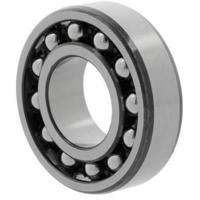 FAG 1216TV zelf-uitlijnend lager, dubbele rij, open, polyamide/nylon kooi, normale klaring, metrisch, 80mm ID, 140mm OD, 26mm breedte, 5000 rpm maximale rotaionale snelheid, 3800lbf statische laadcapaciteit, 9000lbf dynamische laadcapaciteit - thumbnail