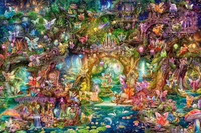 Ravensburger Legpuzzel die verborgene welt der feen, 4000st.