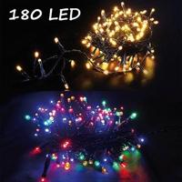 LED Kerstverlichting Warm Wit & RGB - 17,9M - 180 Leds - App - IP44 - thumbnail