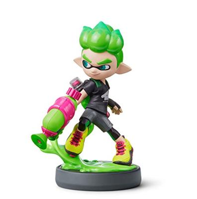 Amiibo Splatoon 2 - Inkling Boy (Neon Green) - thumbnail