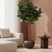 Lyrata Deluxe Y Kunstboom 220cm in pot - thumbnail