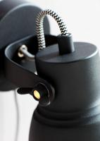 Wandlamp antraciet met schakelaar en E27 fitting - Nordlux Adrian leeslamp - thumbnail