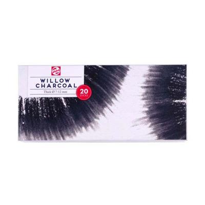 Talens houtskool 7 - 12 mm, doosje met 20 staafjes