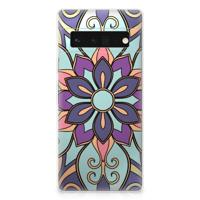 Google Pixel 6 Pro | TPU Case | Purple Flower - thumbnail