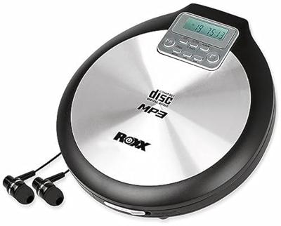 Roxx PCD 600 Discman CD, CD-R, CD-RW, MP3 Zwart - thumbnail